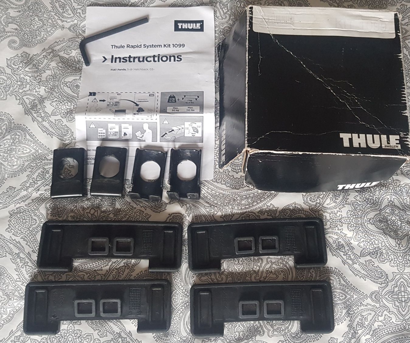 Thule kit fixaçao 1099