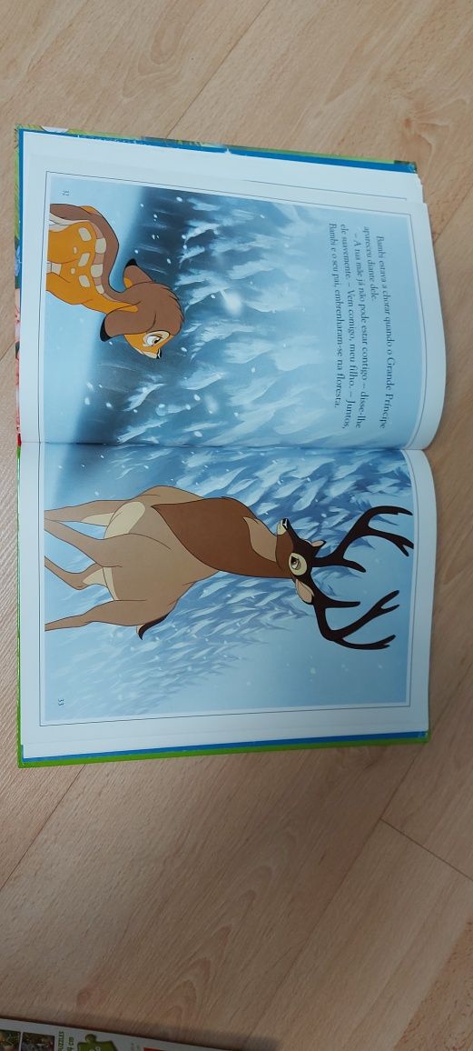 Livro Bambi Disney