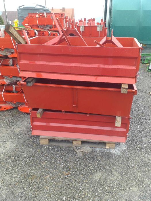 Elementy skrzyni transportowej na tuz