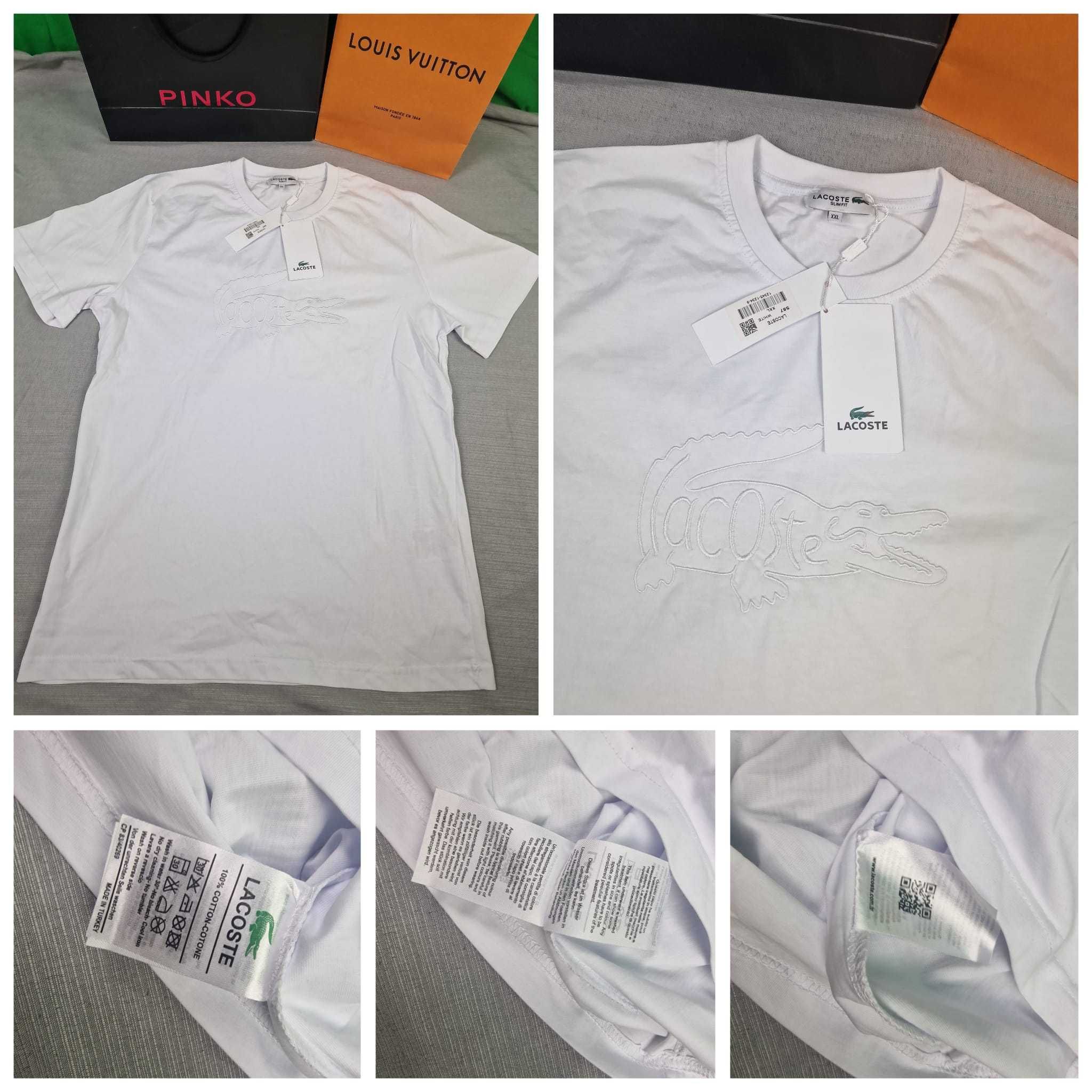 Koszulka męska t-shirt Lacoste Armani Prada Tommy TH