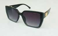 Louis Vuitton стильные женские солнцезащитные очки большие черные град