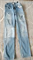 Spodnie jeansowe ZARA dla dziewczynki e.128