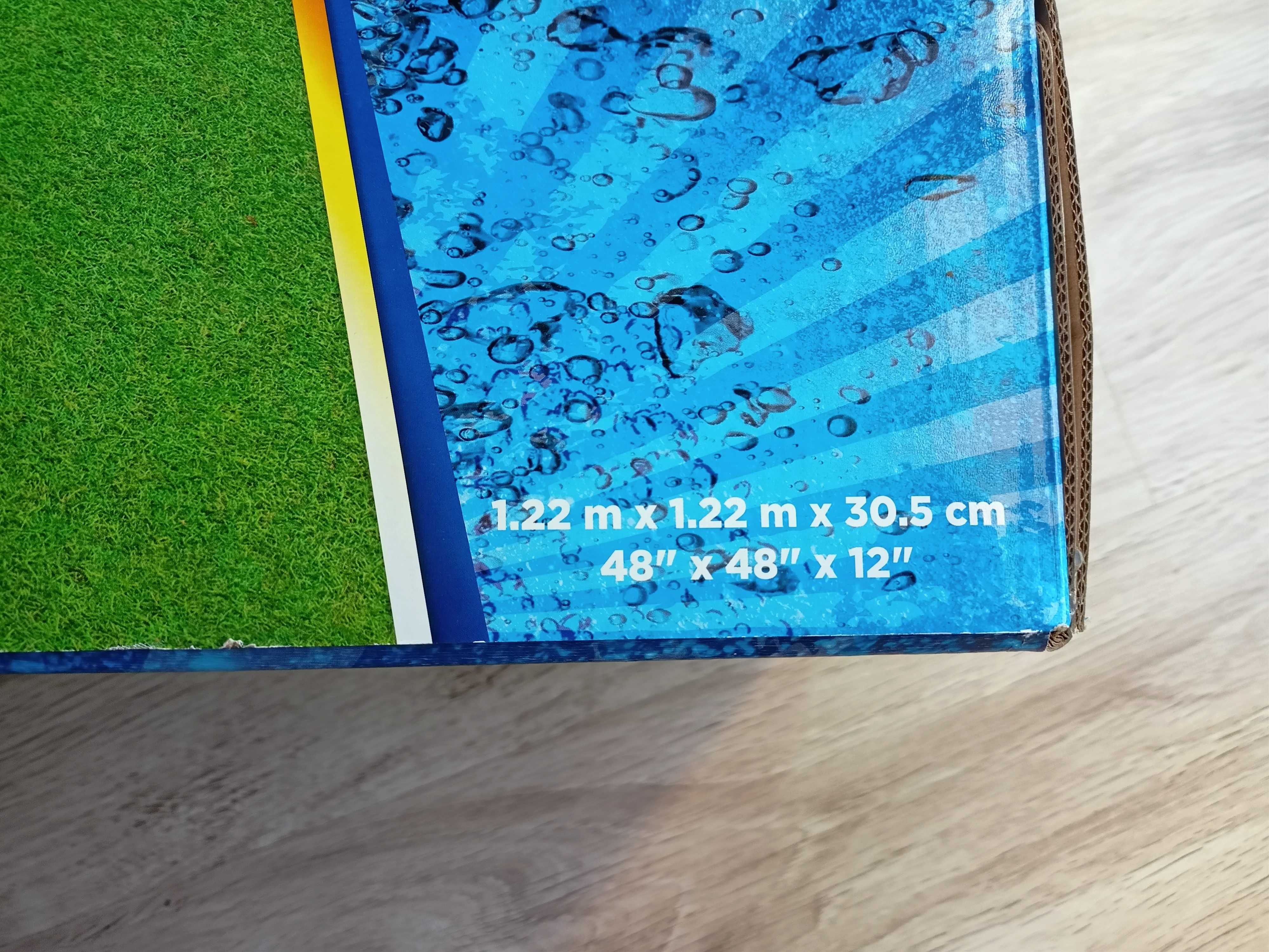 NOWY Basen stelażowy ogrodowy dla dzieci 122x30cm BESTWAY 56217