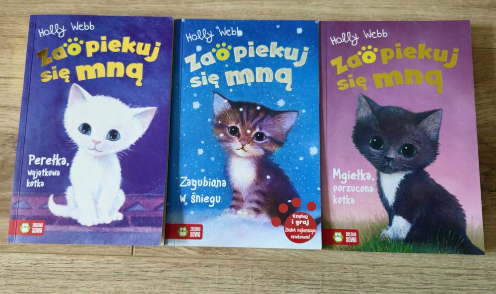 Zaopiekuj sią mną - 3 książki