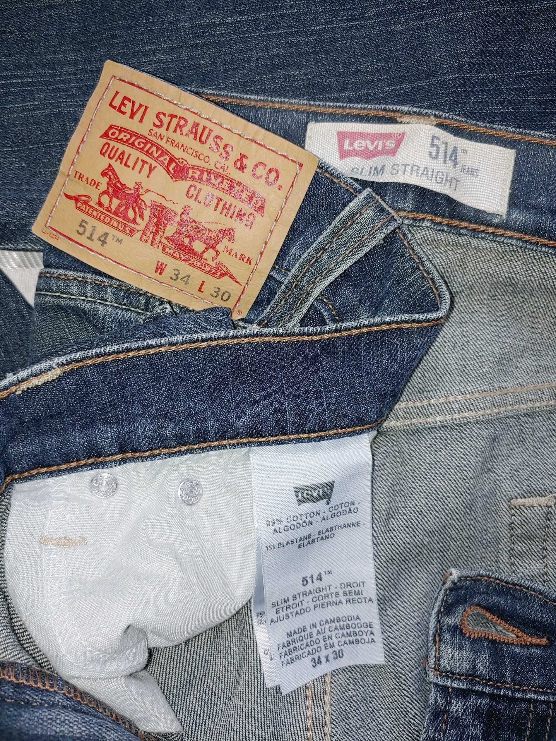 Джинсы Levis, George, Reserved, размер W34.