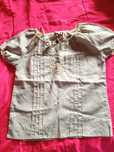 Blusa nova verde seco