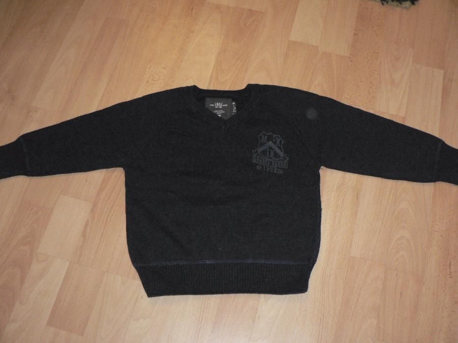 sweterek chłopięcy H&M L.O.G.G. wełna z akrylem, r.104