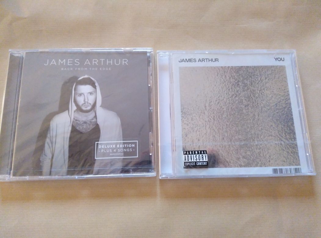 2 CD James Arthur: Back From The Edge (Edição de Luxo) e You - Selados