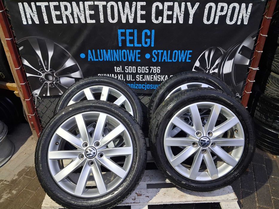 4x koła letnie R17 5x112 Vw Golf 5 6 7 8 Passat b6 b7 b8 Jetta Skoda