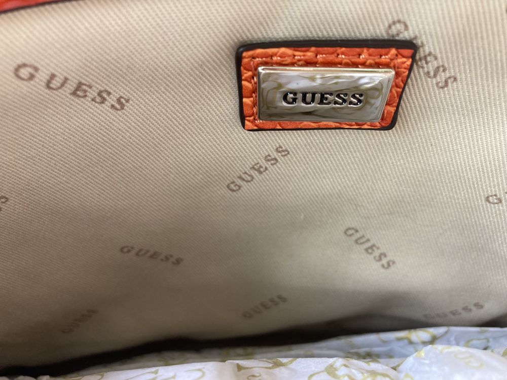 Mala laranja Guess NOVA Lindo presente