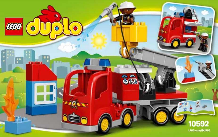 Lego Duplo 10592 Wóz Strażacki