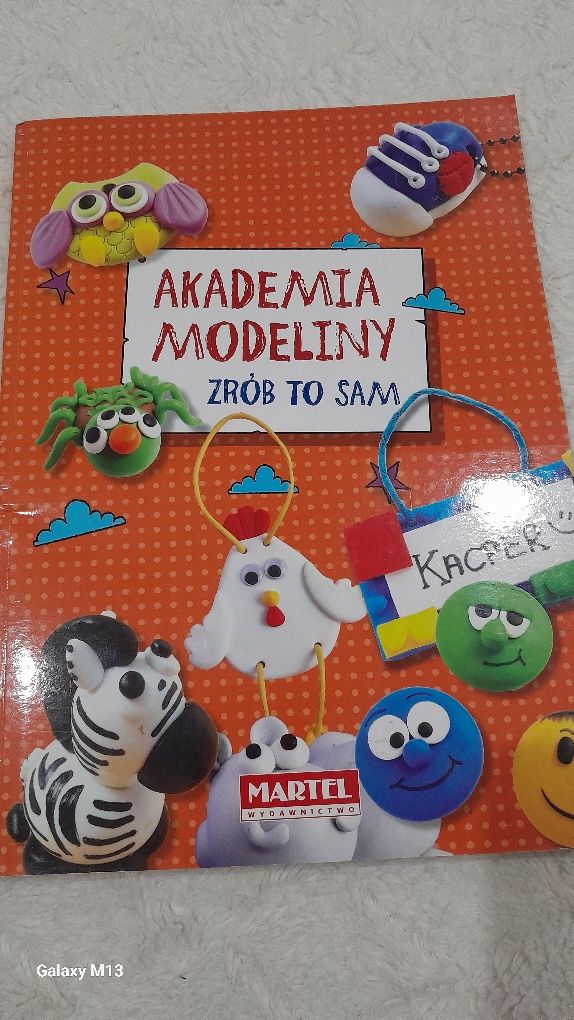 Akademia modeliny Zrób to sam książka dla dzieci