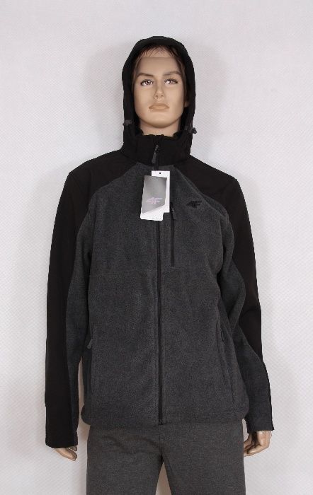 Polar z softshelem męski 4F rozmiary L, XL, XXL nowy!!