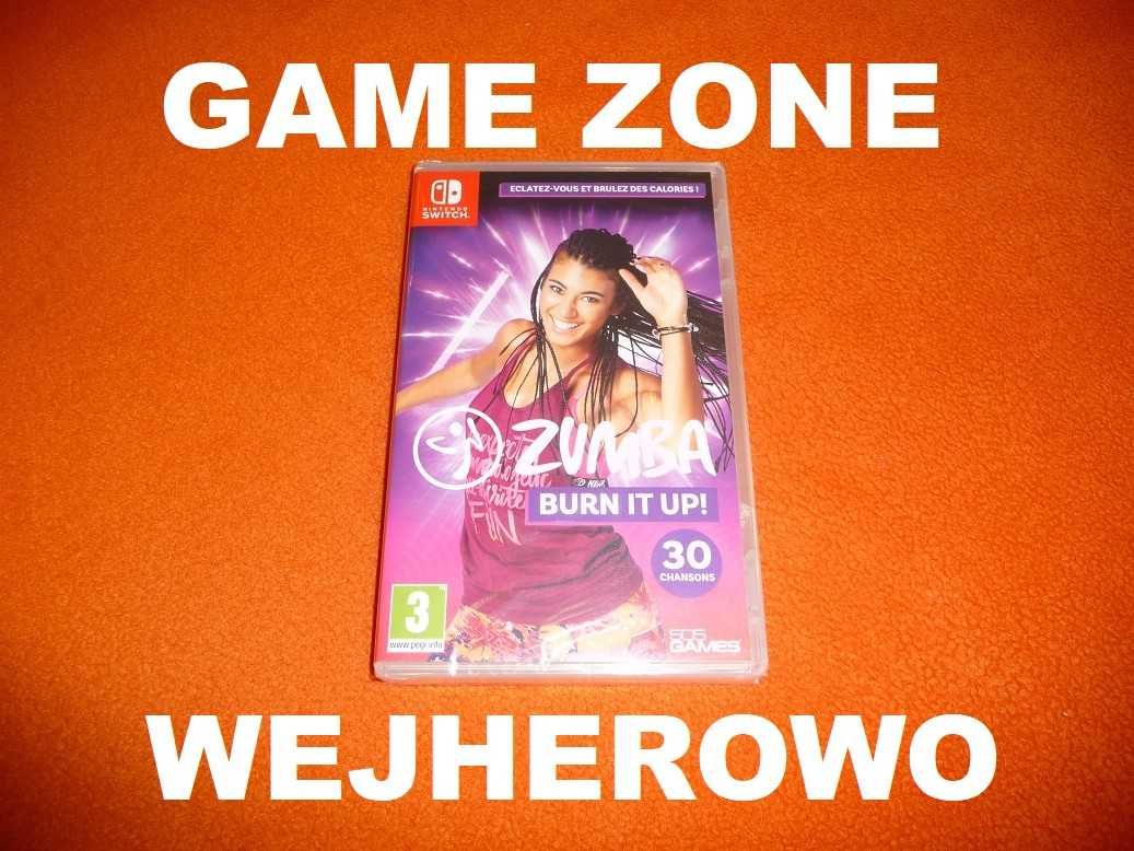 ZUMBA Burn it Up! Nintendo SWITCH + Lite + Oled = Wejherowo