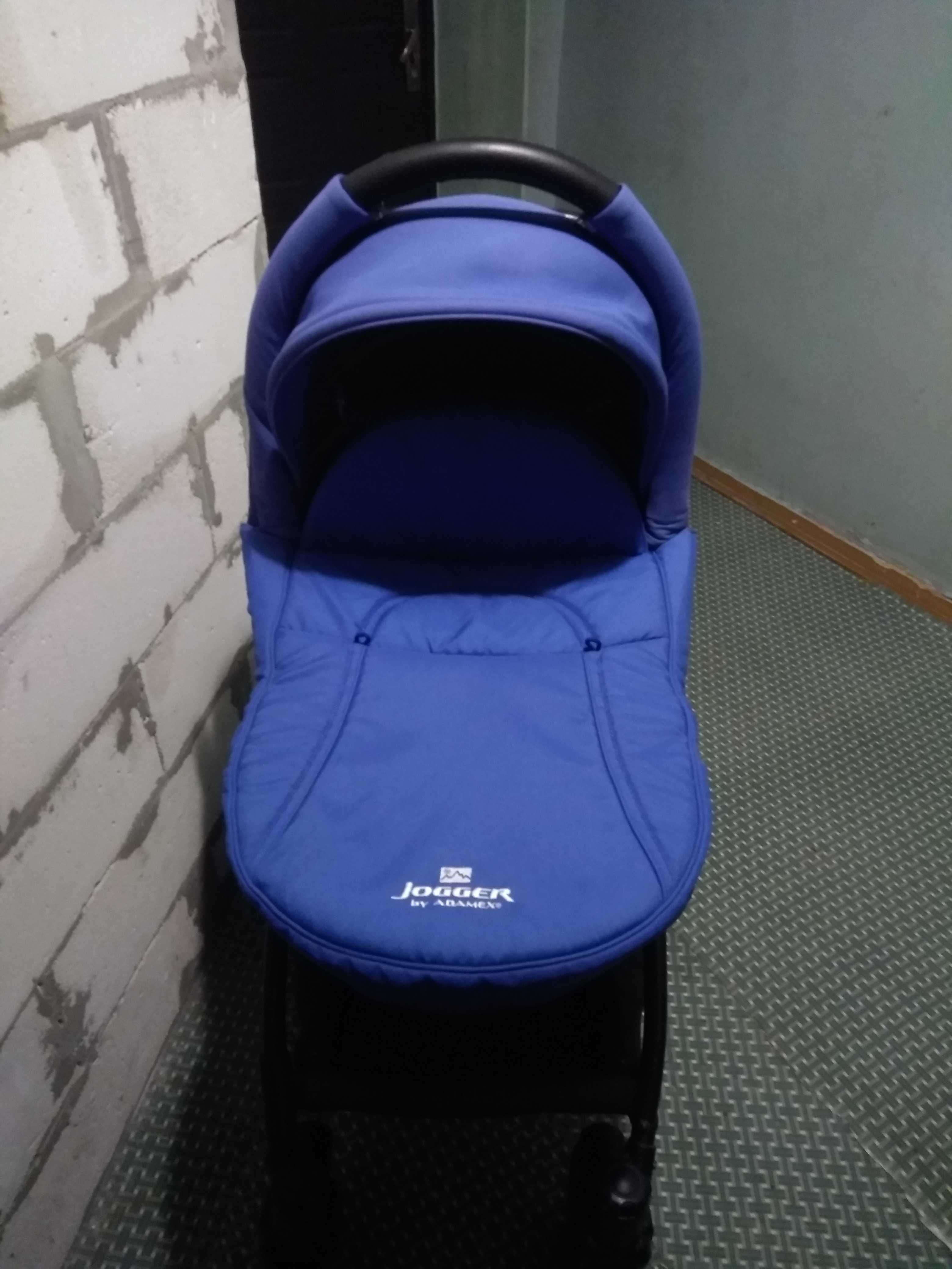 Коляска 2 в 1 Adamex Jogger Blue со СКИДКОЙ всего за 2500грн