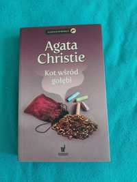 Książka "Kot wśród gołębi" A. Christie (Herkules Poirot)