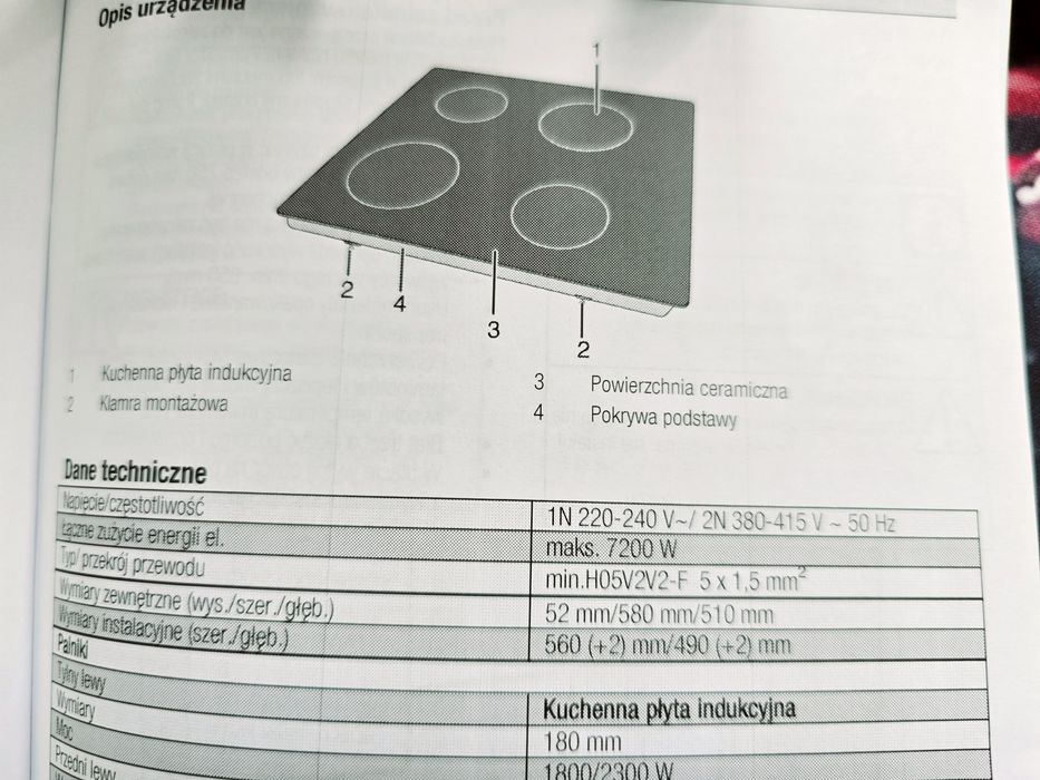 Płyta indukcyjna Beko HII 64200 MT