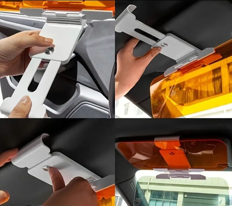 Oslona przeciw słoneczna I odblaskami świateł materiał  ABS