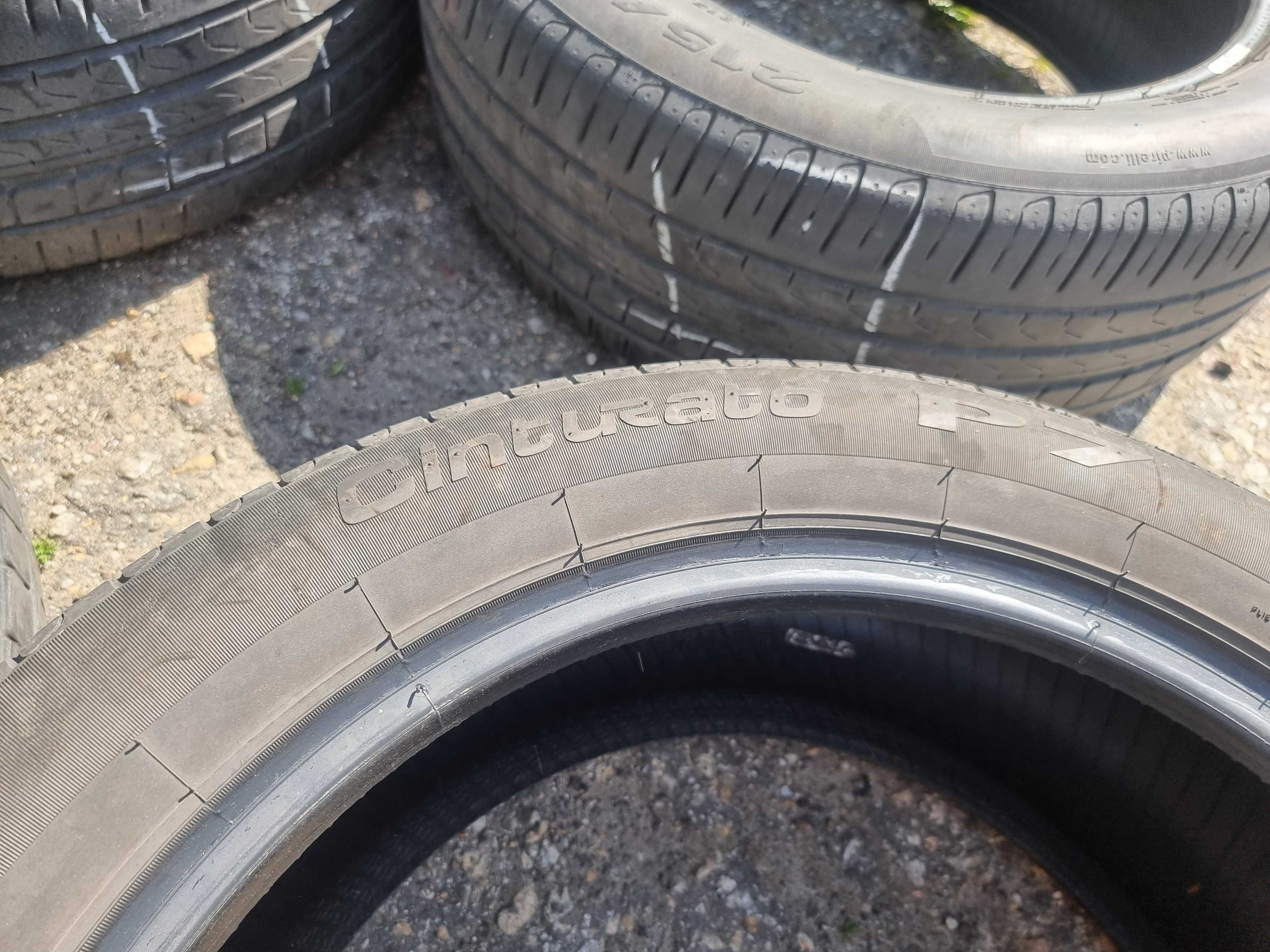 Opony Pirelli 215/55/R17 4szt letnie 4,7mm