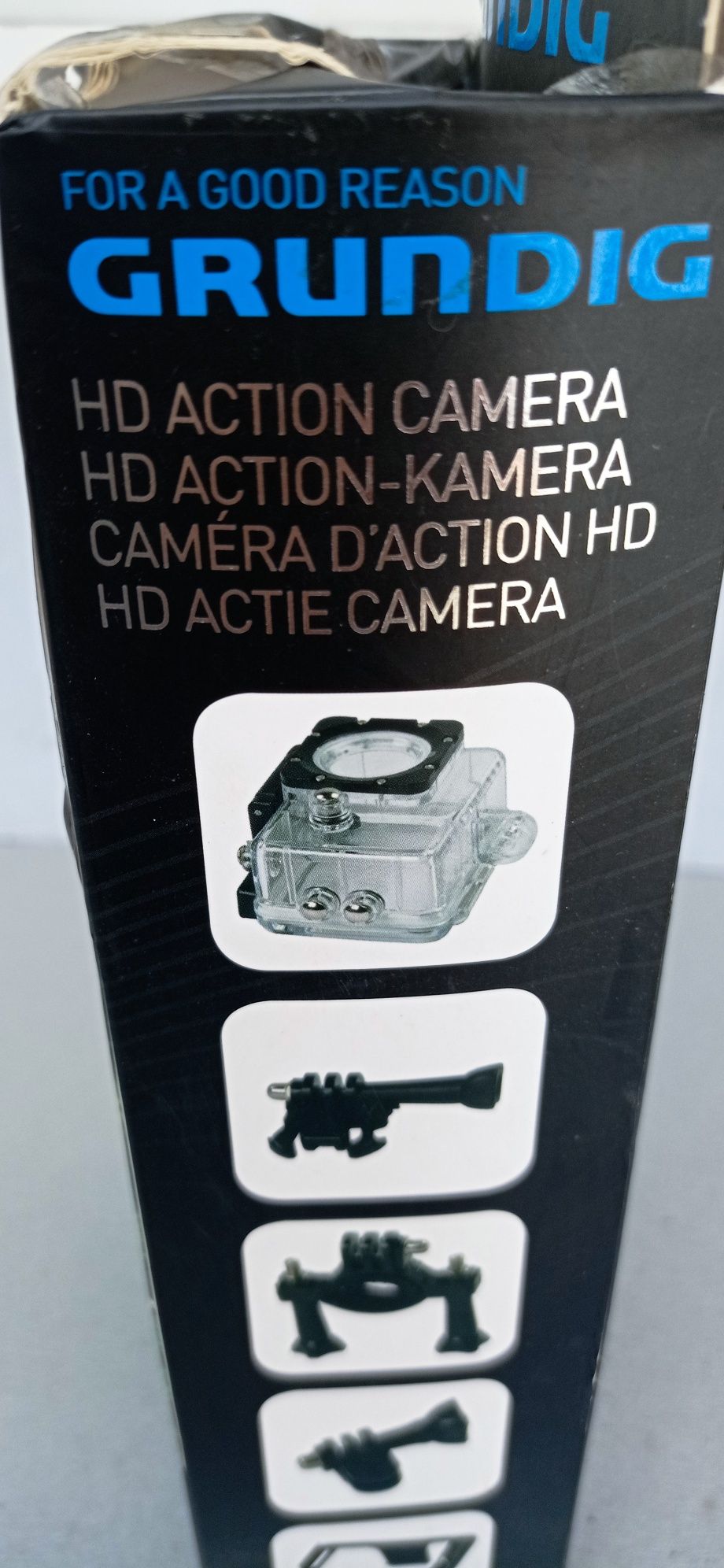 Câmara Grundig HD 720p.