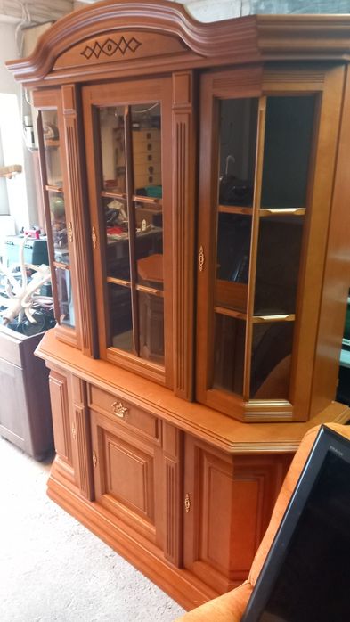 Kredens.witryna.komoda drewniana