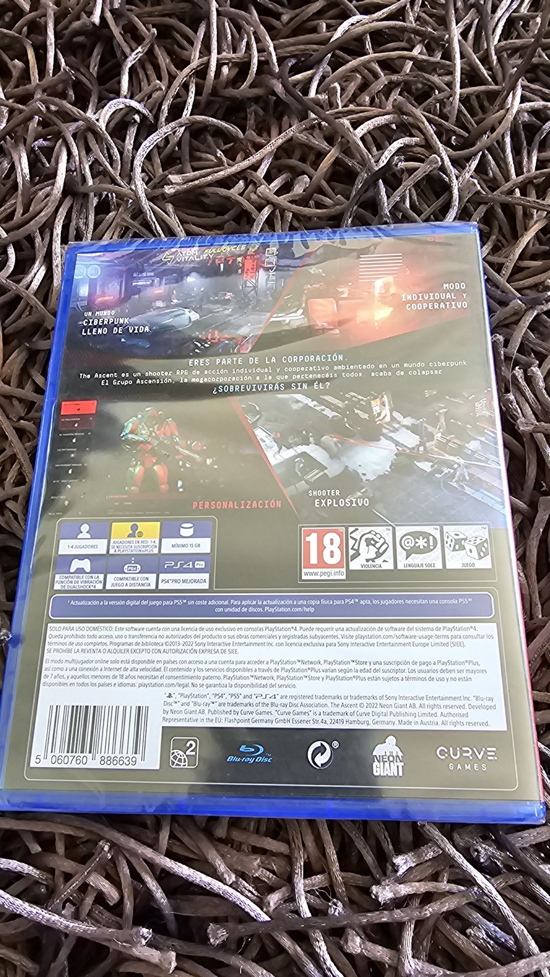 The Ascent PS4 PS5 PlayStation 4 5 Cyberpunk Ghostrider Scifi co-op
