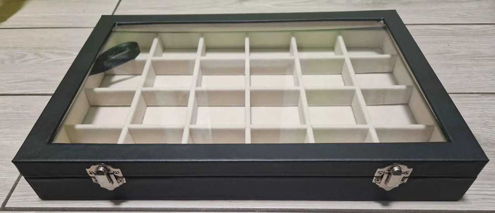 Szkatułka organizer na biżuterię