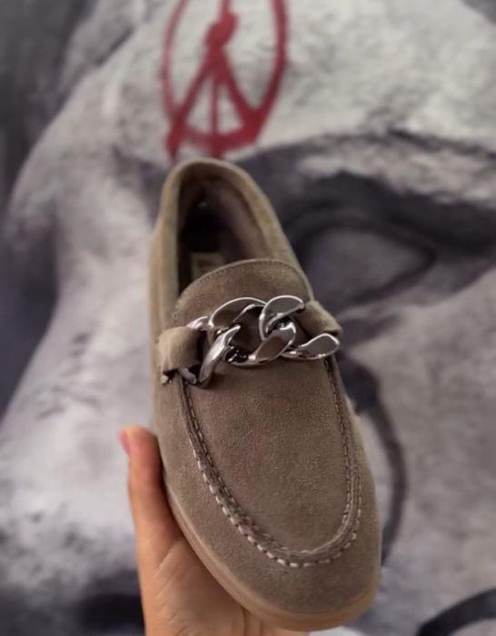 Зимние мокасины женские, слипоны,лоферы натуральная замша