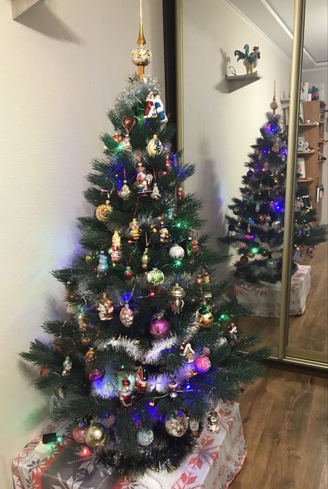 Сосна ялинка штучна лита