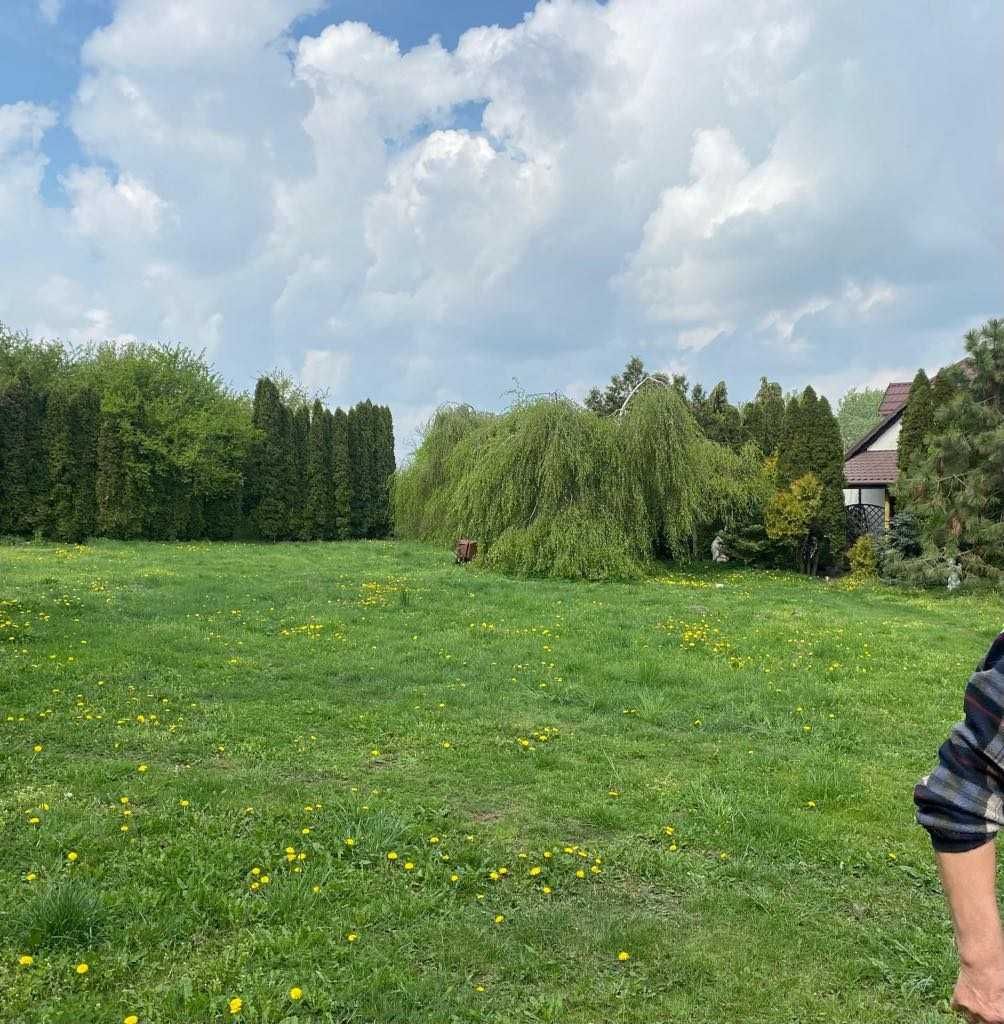 Działka z parkiem, naturą i stawem !