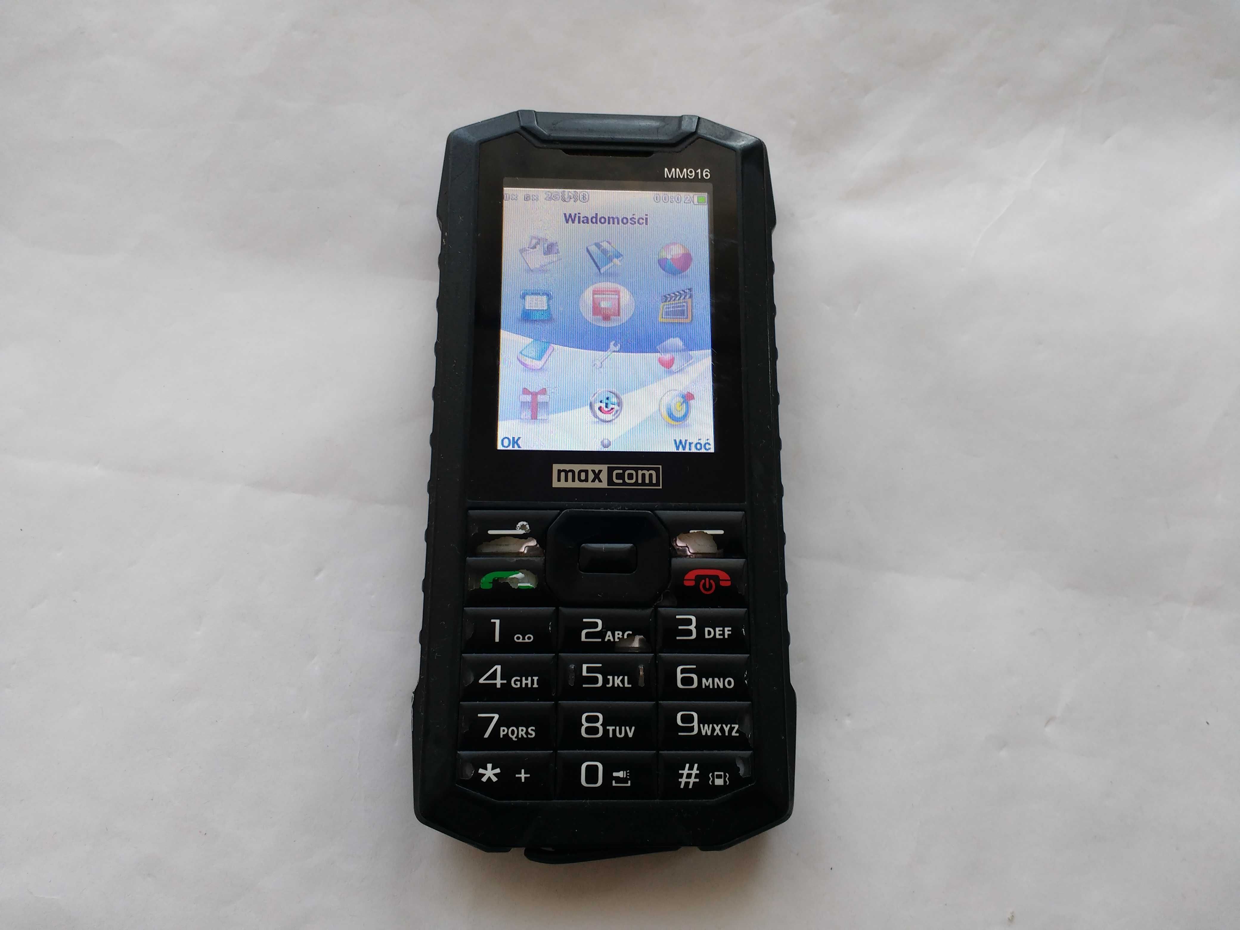 Telefon komórkowy MAXCOM Strong MM916