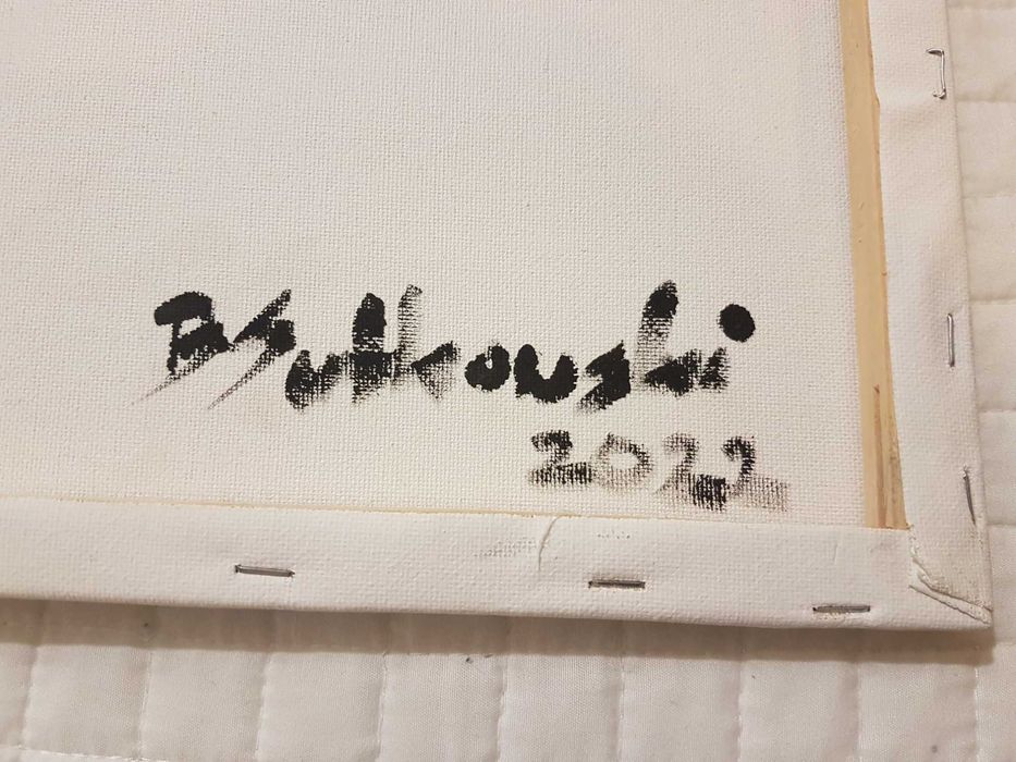 Obraz na płótnie, Zachód Słońca, rozmiar 50x40 cm, sygnowany