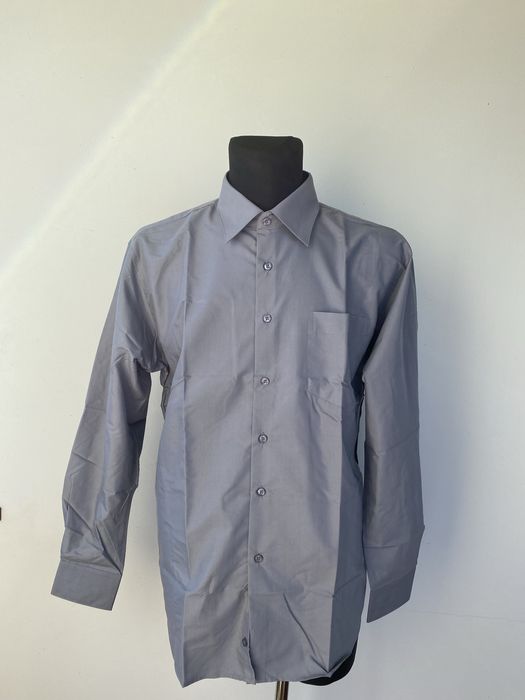 Koszula męska nowa 44 rozmiar 182-188 wzrost kolor szary długi rękaw