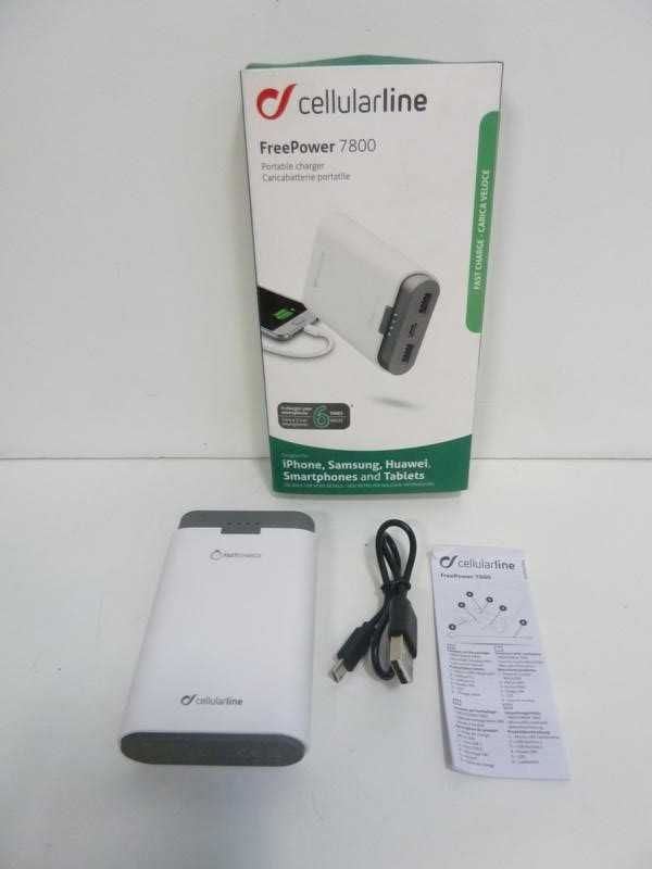 Powerbank Cellularline 7800 mAh czarny lub biały