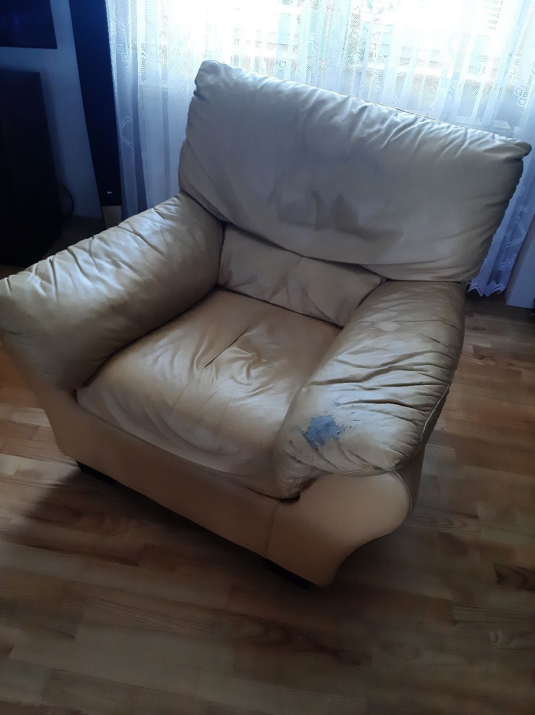 fotele w skórze  2 szt