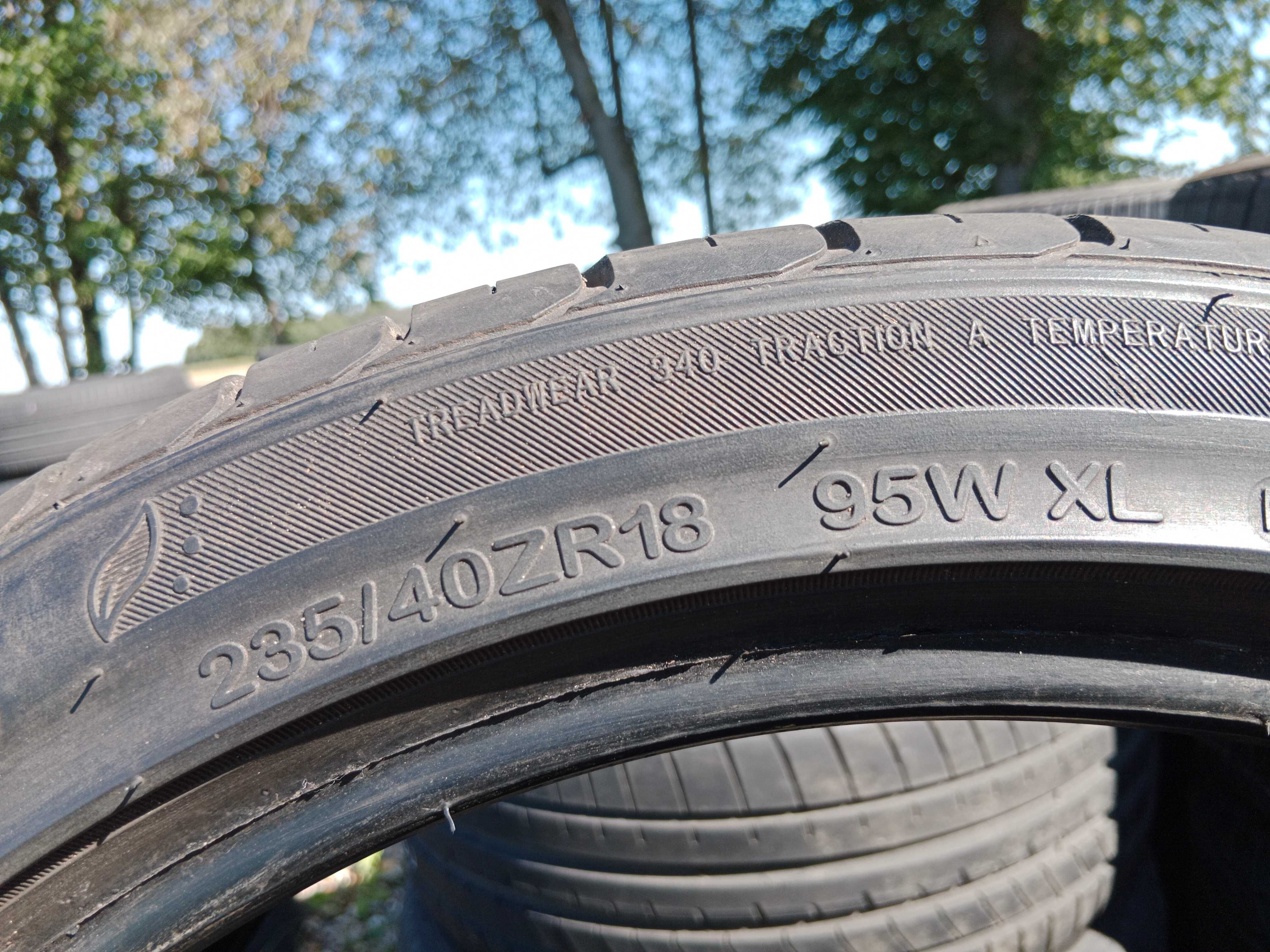 Opona używana  letnia 235/40R18 Sailun Atrezzo SVA1 1szt.