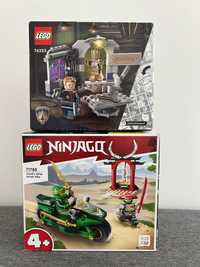 Lego Ninjago motocykl Lego Marvel  i Lego Kwatera Strażników Galakty