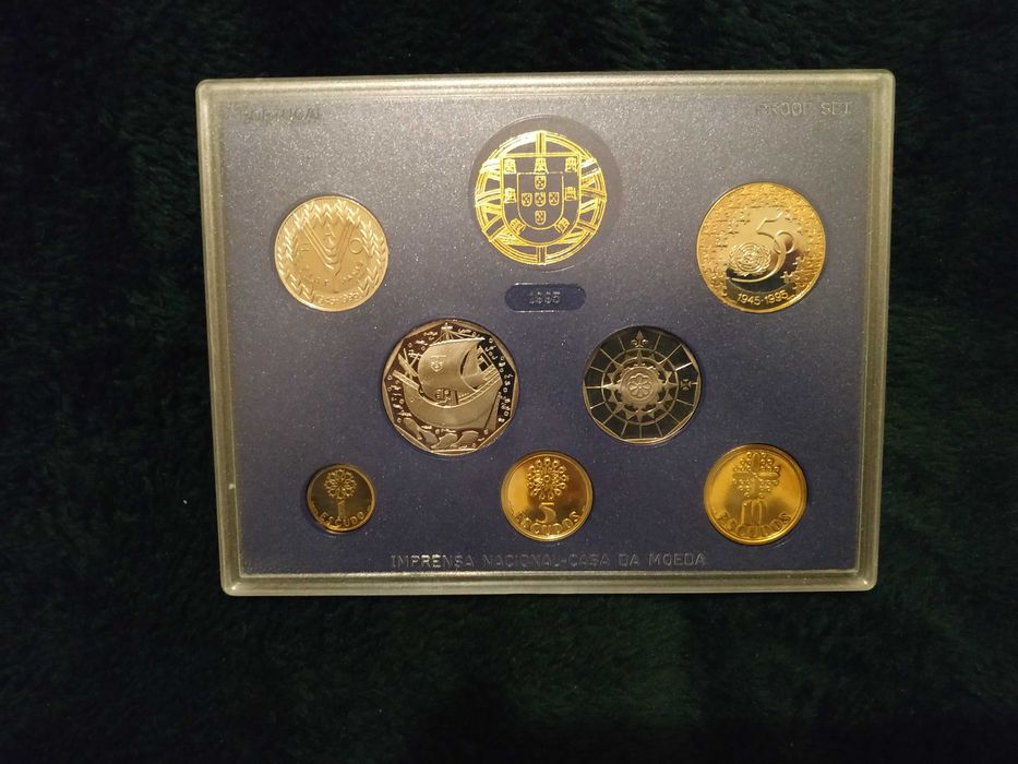 Portugal - set de moedas proof de 1995