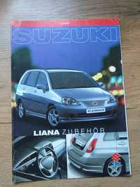 Prospekty/katalogi/ broszury akcesoriów do - Suzuki Liana