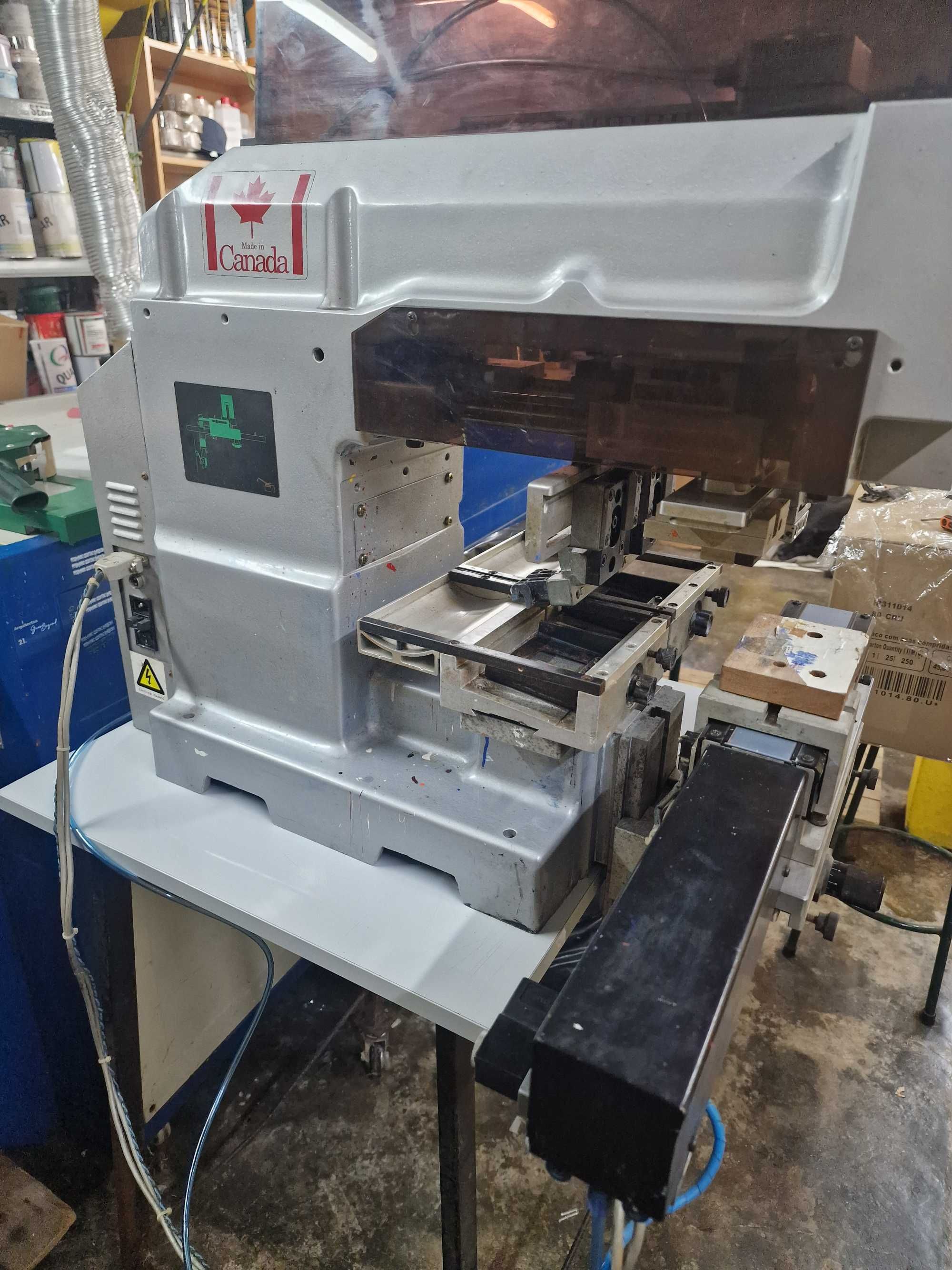 Maquina de tampografia 2 cores