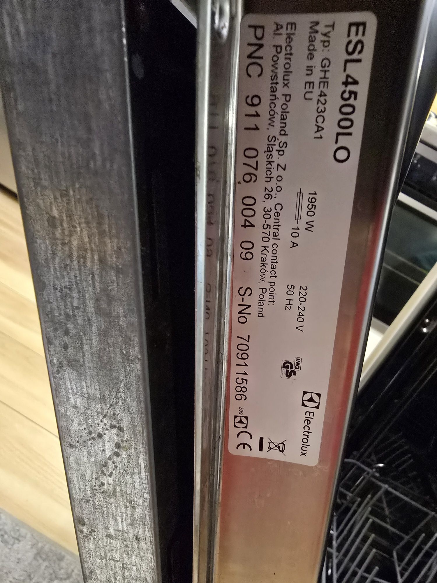 Zmywarka electrolux