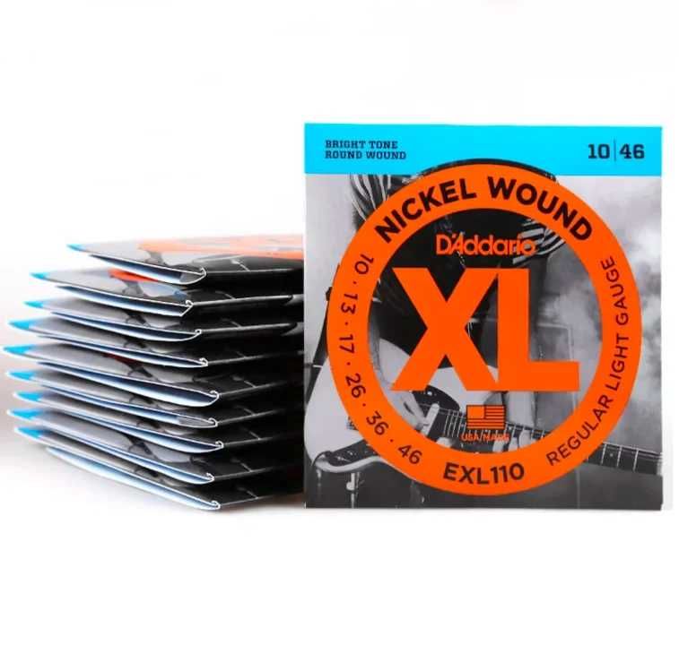 Струны D'Addario для электрогитары EXL110, EXL120 (никель)