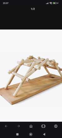 Іграшка-конструктор з дерева "Міст Леонардо да Вінчі"