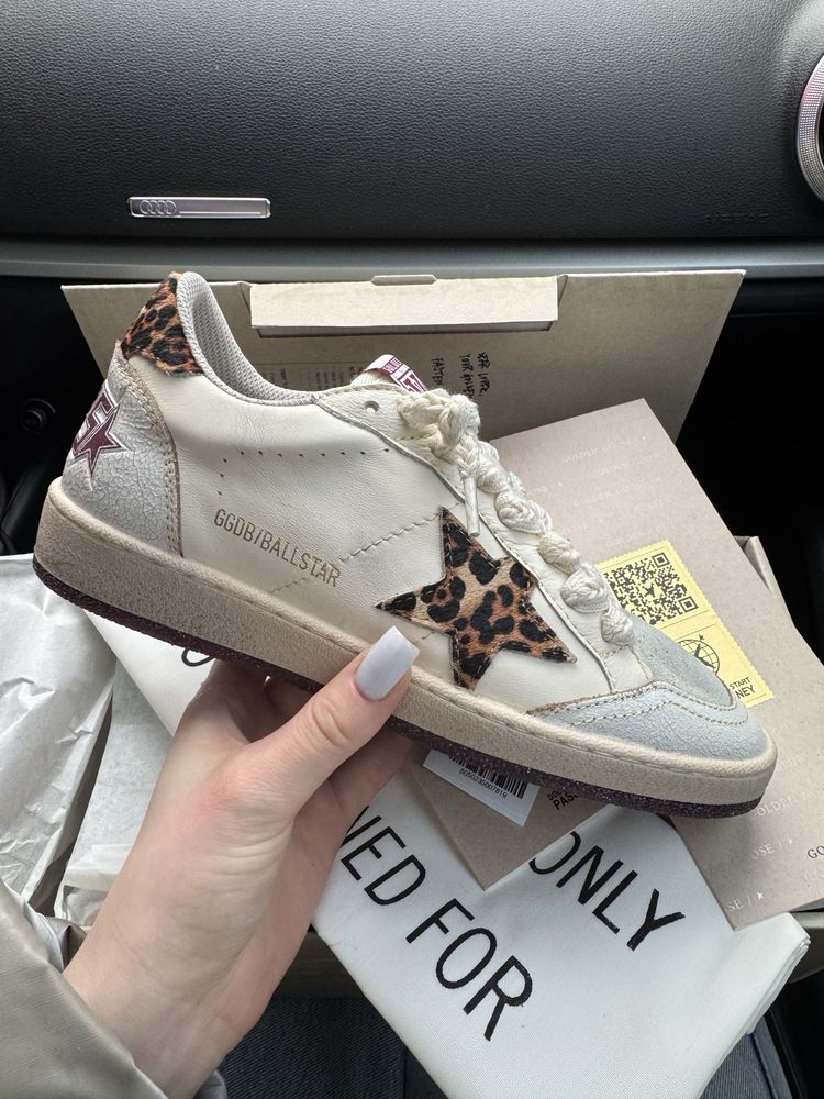 Кеди Golden Goose леопардові
