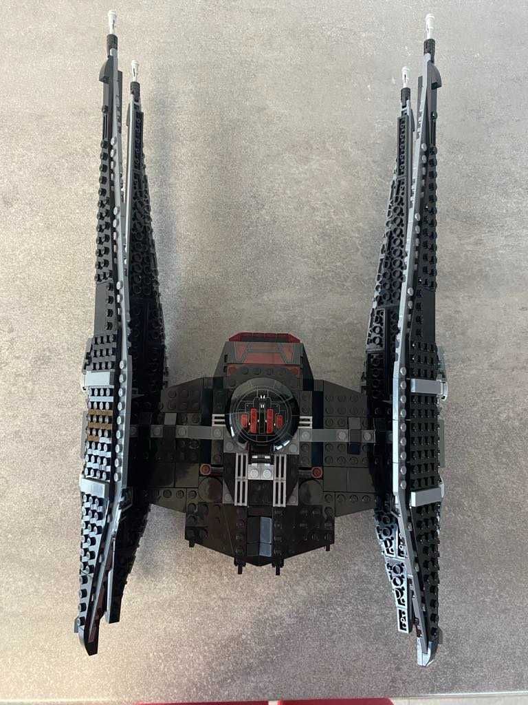 LEGO Star Wars 75179 Kylo Ren TIE Fighter samolot Gwiezdne Wojny SUPER