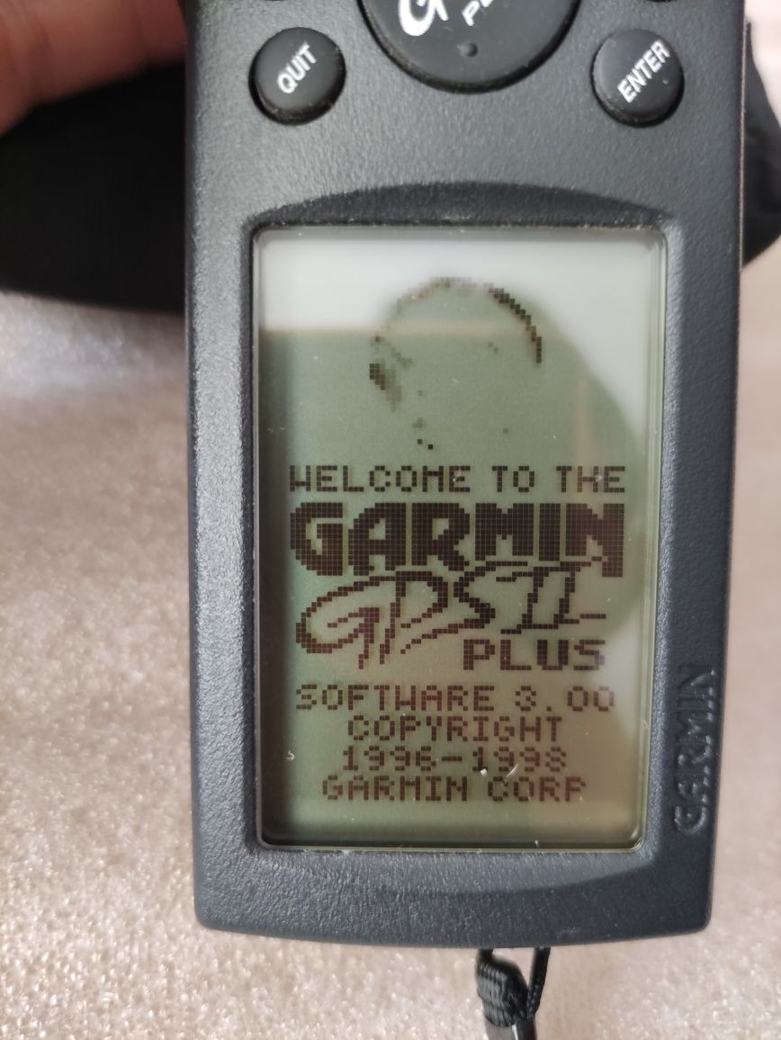 Вінтажний GPS навігатор Garmin gps ll plus