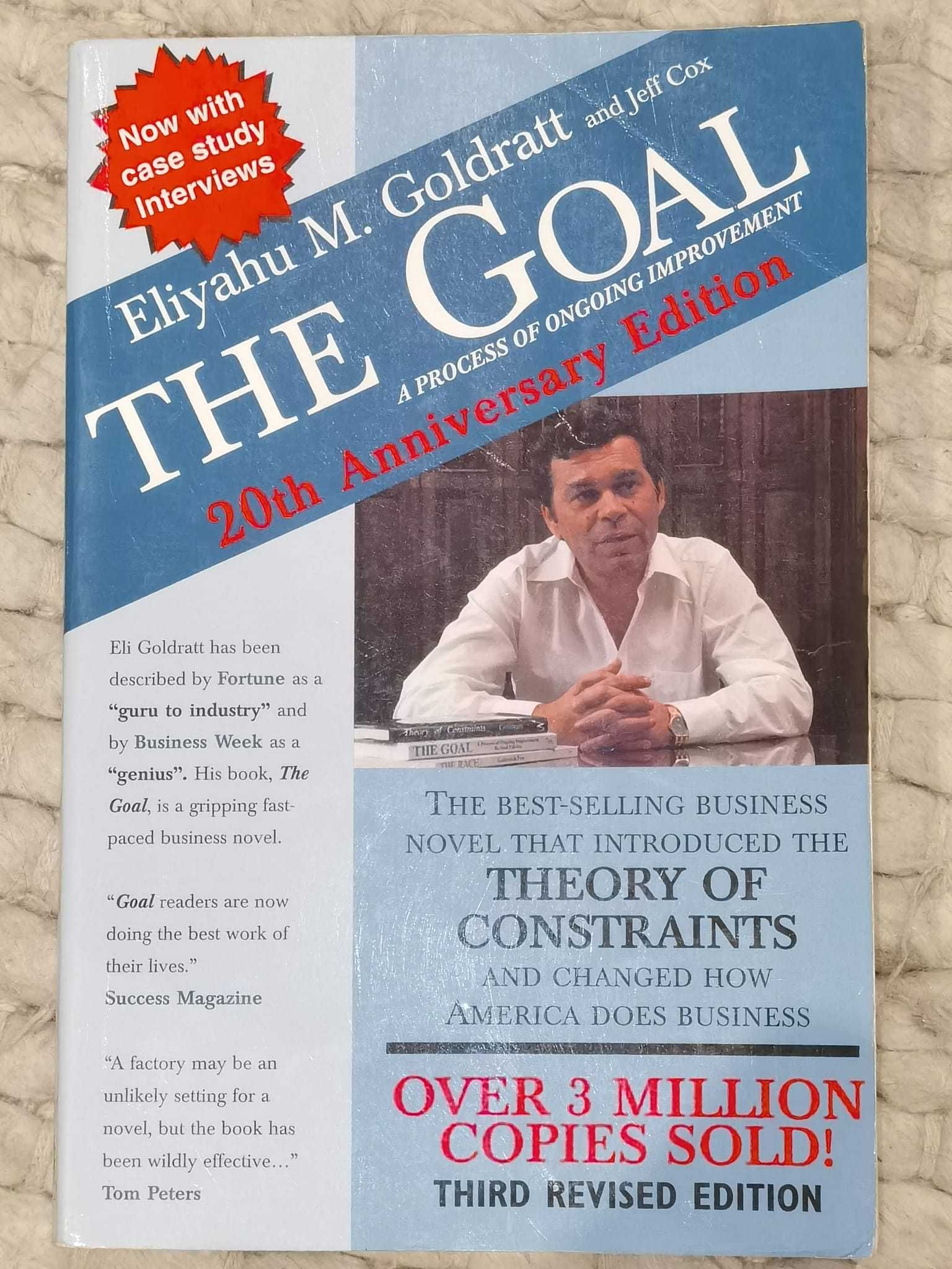 Livro "The Goal :A Process of Ongoing Improvement" Eliyahu M. Goldratt