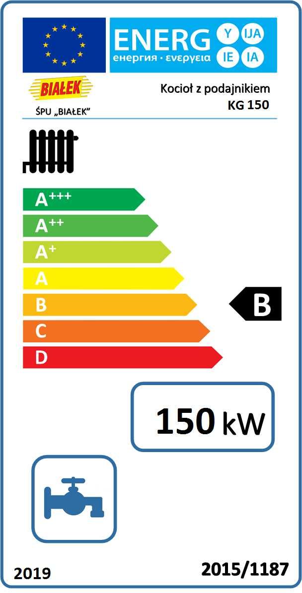 Kocioł z podajnkiem na ekogroszek 150kW 5 klasa