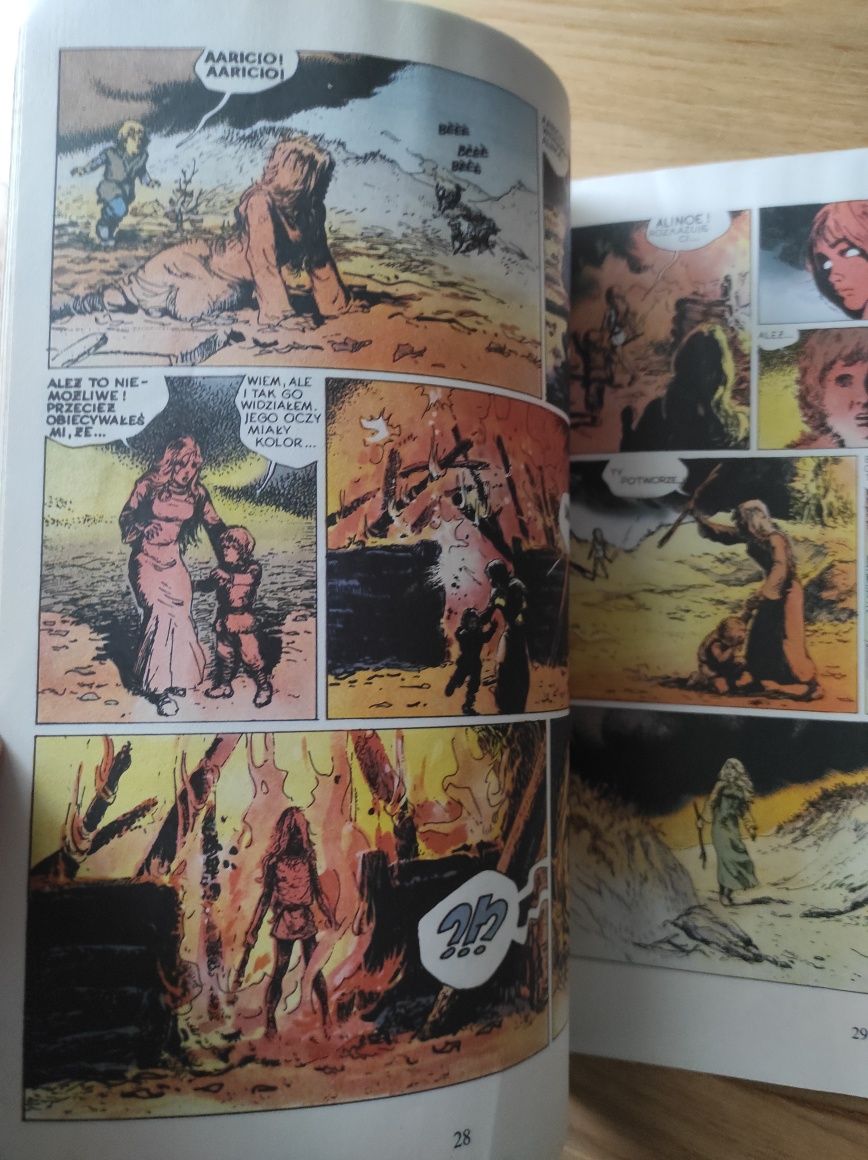 Komiks PRL Thorgal Alinoe. Stan bdb. 1989