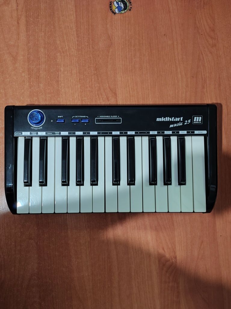 Midi клавиатура midistart music 25